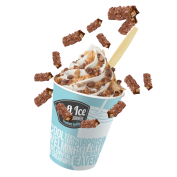 Shuffle Cookie Dough Lion,Soft Ice Corner;4,95